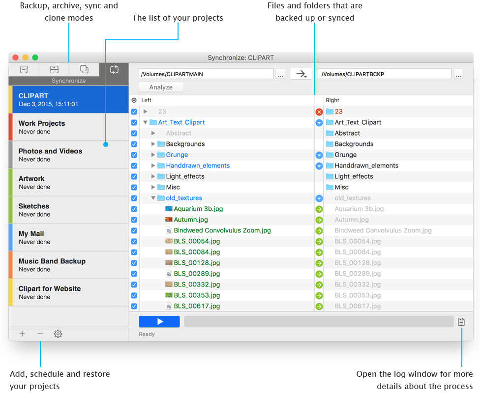 BeLight Get Backup Pro for Mac 3.7.1 破解版 优秀的数据备份和同步工具